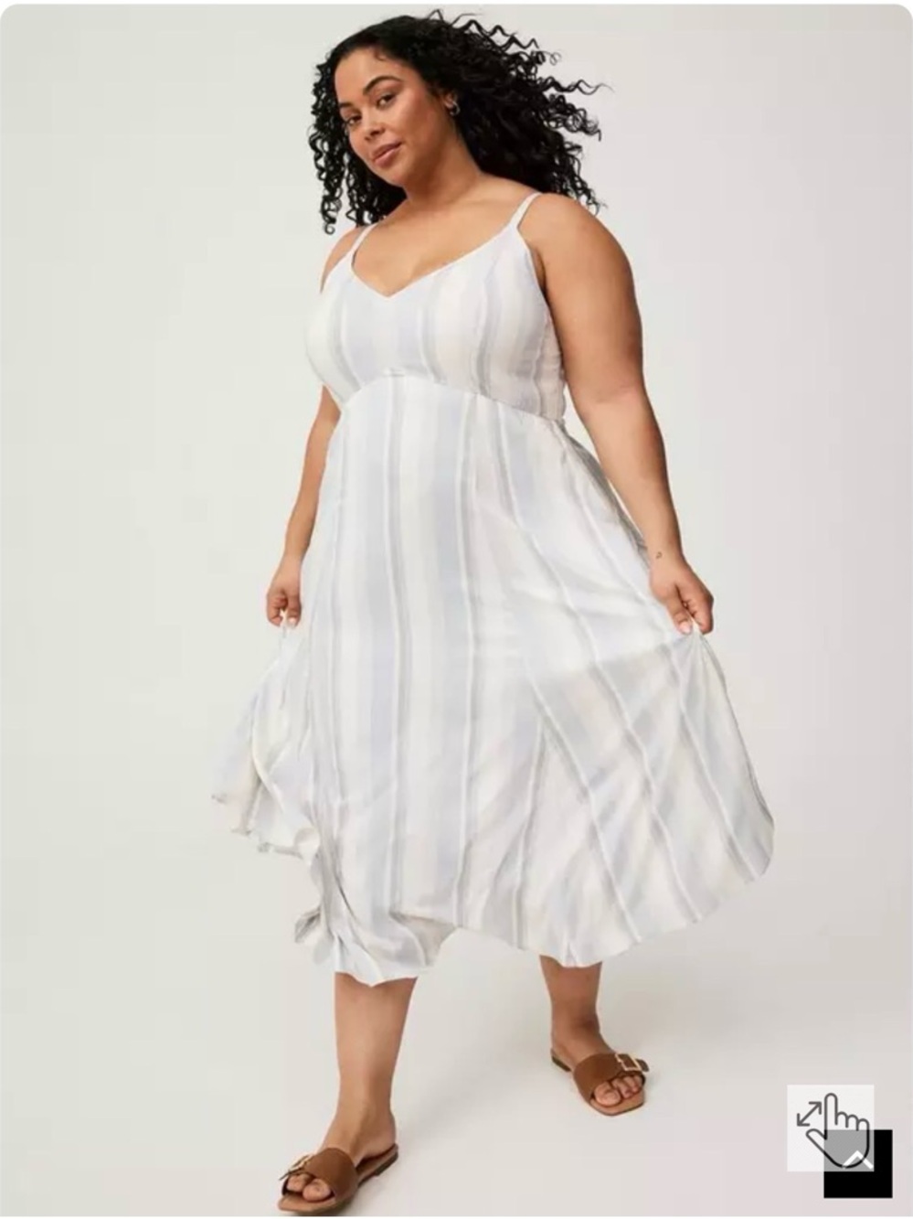Torrid Tea Length Trapeze Dress,brand new condition!